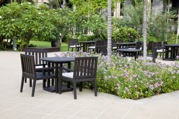 Courtyard Landscaping in Hilton Head Island