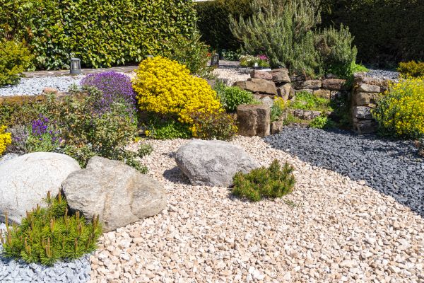 Decorative Gravel Installation in Hilton Head Island