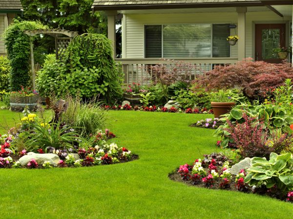 Flower Garden Planting in Hilton Head Island